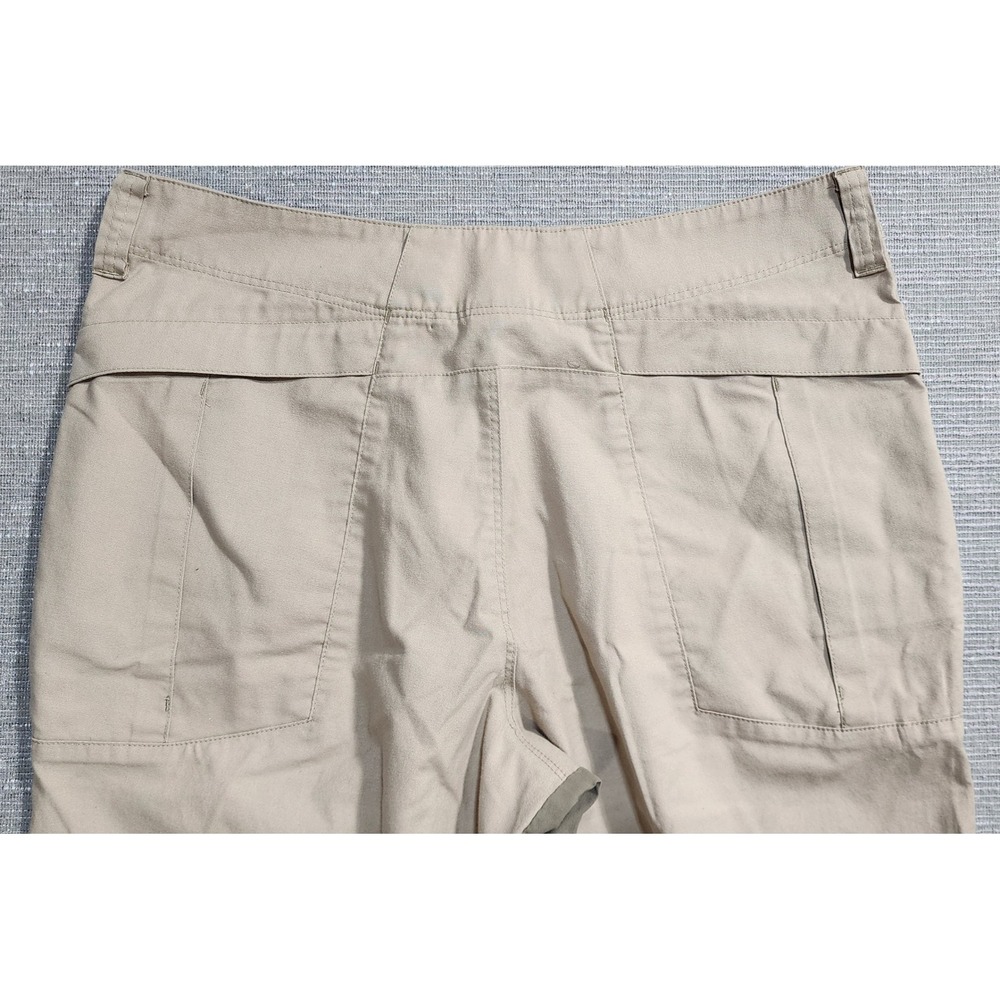 Sierra Designs Mens 34x32 Two Tone Hiking Pants Tan Olive Green Stretch Outdoor - Picture 6 of 10